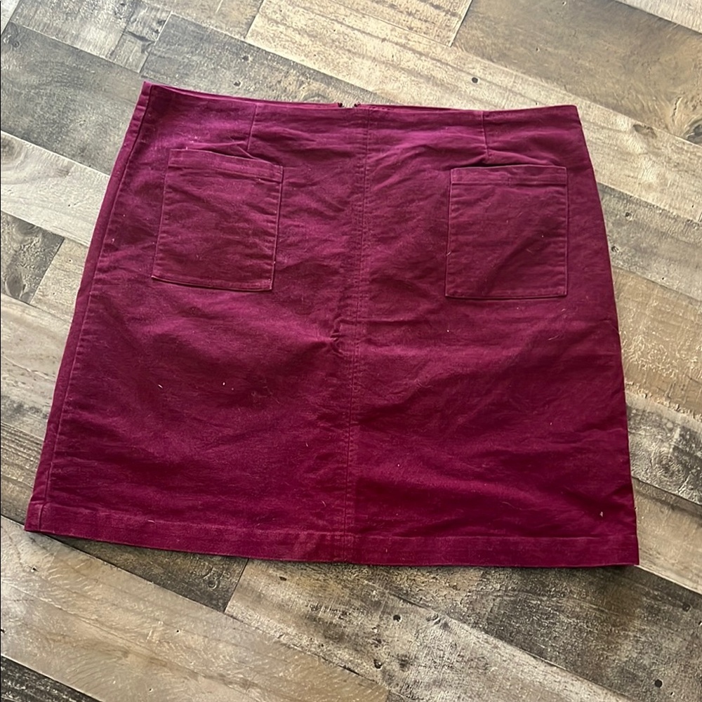 Boden‎  18L Women's Burgundy Skirt